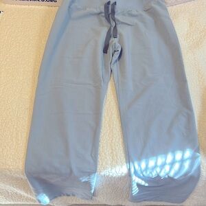 Figs scrubs Dusty Blue extra small top and small bottom